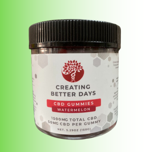 Creating Better Days 1500mg CBD Gummies