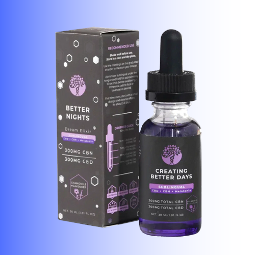 Creating Better Days Melatonin Sublingual