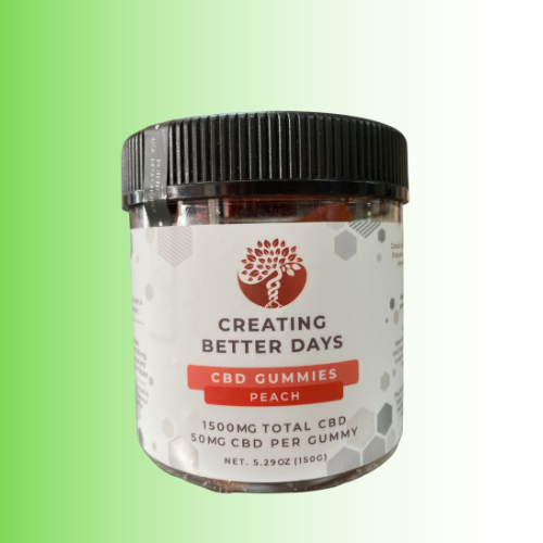 Creating Better Days CBD Gummies 1500mg