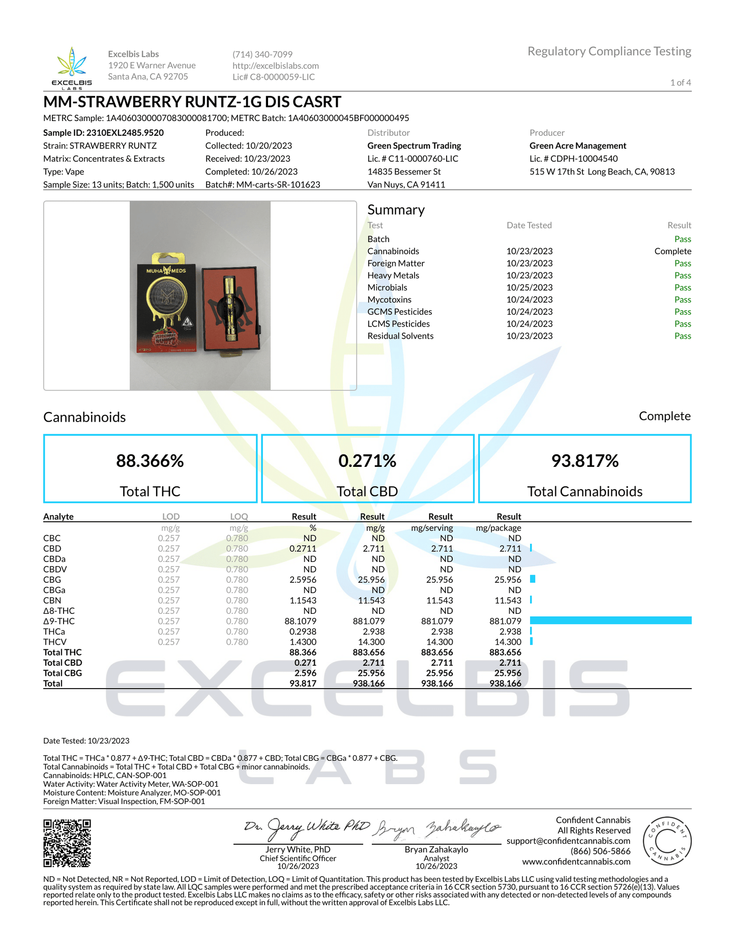 MUHA Meds Delta 8/9 THC-A HHC Vape Carts